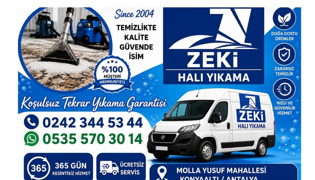 Konyaaltı Molla Yusuf Mahallesi Halı Yıkama